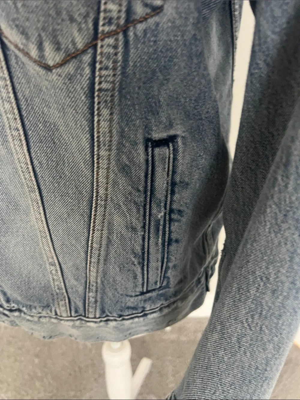 Levi's Light Blue Washed Denim Jacket